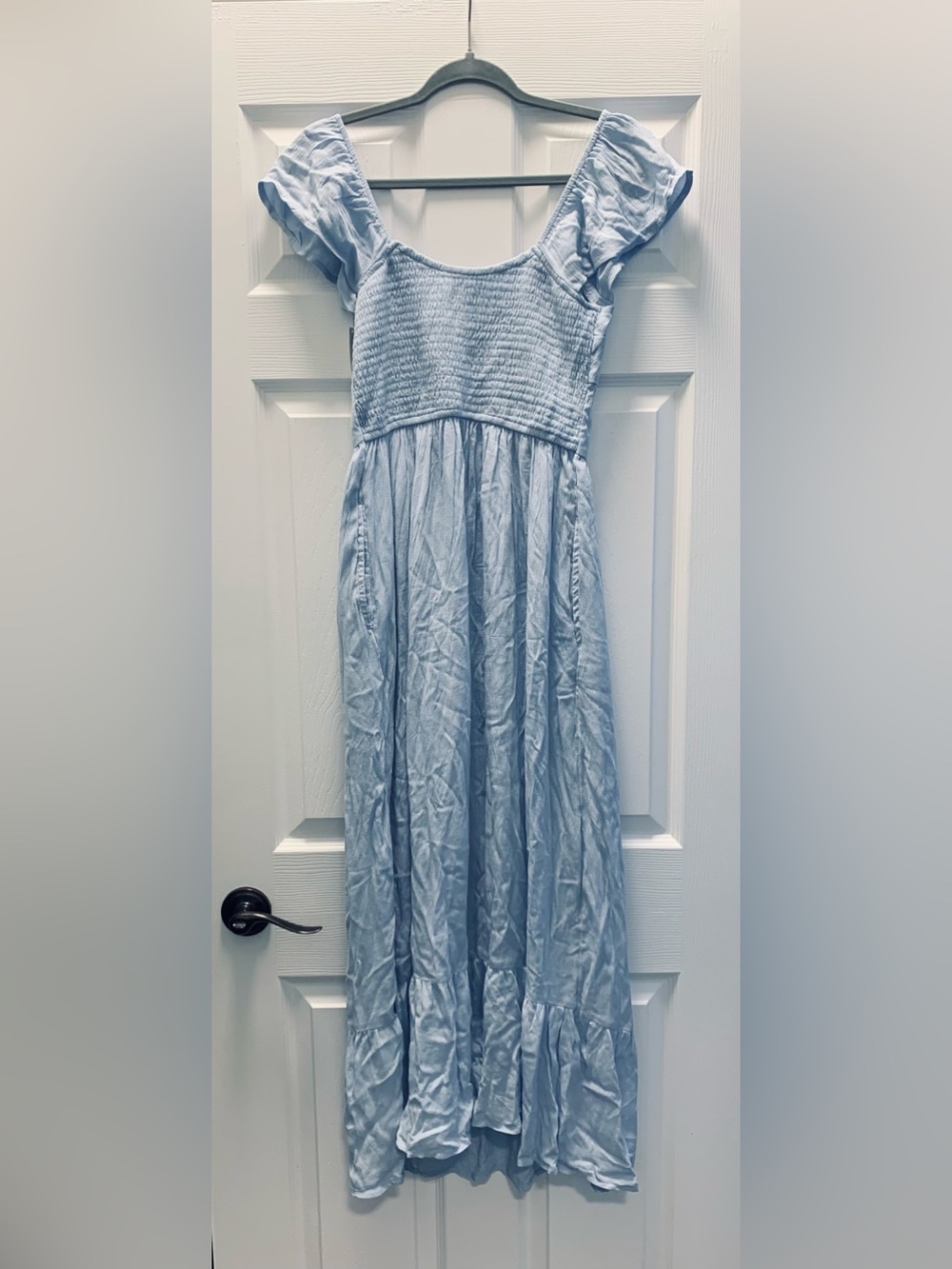 Hollister Pale Blue Maxi Dress - Picture 3 of 3